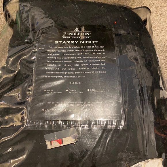 Pendleton Starry Night Twin Bed Set - Picture 5 of 5